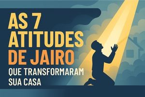 Esboço de Pregação As 7 Atitudes de Jairo Transformaram sua Casa